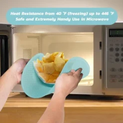 Itopfox Microwave Mat & Food Cover, Splatter Guard Silicone Trivet, Pot Holder, Drying Mat, Baking Place Mat, BPA Free Suction Lids For Bowls -Cookware Store GUEST 6b40278b f80f 4478 9d2b ca5dd3f52764