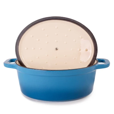 BergHOFF Neo 4Pc Cast Iron Cookware Set, 5qt. & 8qt. Dutch Ovens, Matching Lids 5 BergHOFF Neo 4Pc Cast Iron Cookware Set, 5qt. & 8qt. Dutch Ovens, Matching Lids - Image 3