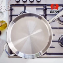 Beka Maestro Frying Pan Skillet - Stainless Steel Pan For Stainless Steel Cookware Set 5-Ply Construction, Oven Safe, Non Toxic Cookware 19 Beka Maestro Frying Pan Skillet - Stainless Steel Pan For Stainless Steel Cookware Set 5-Ply Construction, Oven Safe, Non Toxic Cookware -Cookware Store GUEST 6c7fe320 cf16 4a53 ad7a 72f6f26cd6c3
