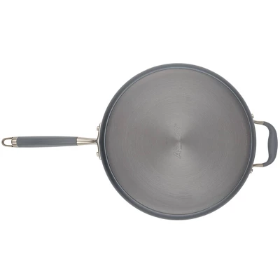 Anolon Advanced Home 5qt Hard Anodized Nonstick Saute Pan With Helper Handle And Lid Moonstone 12 Anolon Advanced Home 5qt Hard Anodized Nonstick Saute Pan With Helper Handle And Lid Moonstone - Image 10