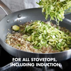 GreenPan Chatham 11" Tri-Ply Stainless Steel Healthy Ceramic Nonstick Wok -Cookware Store GUEST 6d4613ad 823f 4f44 8de6 b35b5ba02656