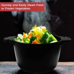 Itopfox Professional Microwave Steamer For Vegetables, Large 2 Quart Capacity, BPA Free & Dishwasher Safe, Locking Lid Design For Spill Prevention -Cookware Store GUEST 6dc4c50e 915b 416e bfae 1d4a88fefb75