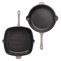 BergHOFF Neo 2Pc Cast Iron Cookware Set, 10" Fry Pan & 11" Grill Pan 34 BergHOFF Neo 2Pc Cast Iron Cookware Set, 10" Fry Pan & 11" Grill Pan -Cookware Store GUEST 6e970d89 30d1 417e af38 71faa5f7dcb5