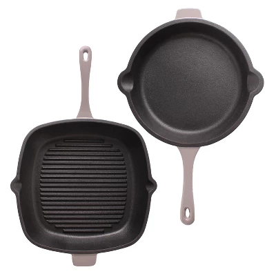 BergHOFF Neo 2Pc Cast Iron Cookware Set, 10" Fry Pan & 11" Grill Pan 17 BergHOFF Neo 2Pc Cast Iron Cookware Set, 10" Fry Pan & 11" Grill Pan - Image 15