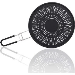 CucinaPro Silicone Splatter Screen- Multi Use XL 11.5" Oil And Grease Shield Guard And Strainer W Foldable Handle For Easy Storage -Cookware Store GUEST 6ea9287d f7fa 48a8 9fea 72a3a2156d6e
