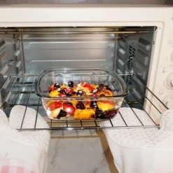 Itopfox 1QT Square Glass Baking Dish With Leak-Proof Lid, Oven & Microwave Safe, Perfect For Baking, Roasting & Storing Food, Ideal For Meal Prep 11 Itopfox 1QT Square Glass Baking Dish With Leak-Proof Lid, Oven & Microwave Safe, Perfect For Baking, Roasting & Storing Food, Ideal For Meal Prep -Cookware Store GUEST 6eb00b35 0f54 49ff acc5 7a9121f282ff