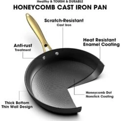 Imarku Non Stick Frying Pans, Professional Cooking Utensils, 2 Pcs - 8 Inch & 10 Inch Frying Pans Nonstick, Honeycomb Long Lasting Pizza Pan Set 17 Imarku Non Stick Frying Pans, Professional Cooking Utensils, 2 Pcs - 8 Inch & 10 Inch Frying Pans Nonstick, Honeycomb Long Lasting Pizza Pan Set -Cookware Store GUEST 6faadf7b e702 4af9 998d 4da0a4d4b267 4