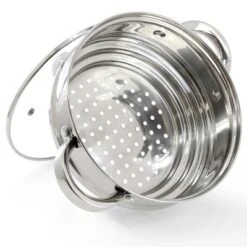 Oster® Oster Sangerfield 8 Inch Universal Stainless Steel Steamer With Lid