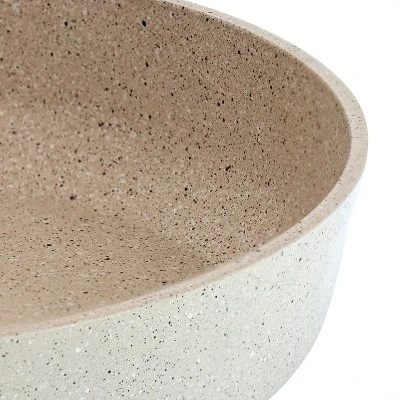 Korkmaz Granita Aluminum Nonstick 12 Inch Frying Pan In Tan 5 Korkmaz Granita Aluminum Nonstick 12 Inch Frying Pan In Tan - Image 3