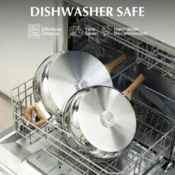 KOCH SYSTEME CS Saute Pan With Lid, Deep Frying Pan With Lid, Stylish Cool-Touch Bakelite Handle -Cookware Store GUEST 7118ba88 6c5e 47d5 9a68 dc282990a537