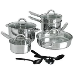 Gibson Cusine Select Abruzzo Stainless Steel 12 Piece Cookware Set 9 Gibson Cusine Select Abruzzo Stainless Steel 12 Piece Cookware Set -Cookware Store GUEST 72848841 ac1c 4d4e af1c 44f9e3df1066