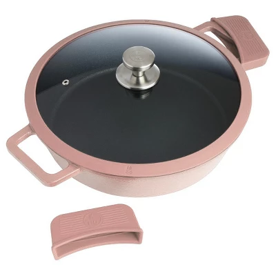 Kitchen HQ 144oz Cast Iron Nonstick Braiser Refurbished 11 Kitchen HQ 144oz Cast Iron Nonstick Braiser Refurbished - Image 9