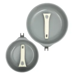 Sur La Table Kitchen Essentials Craft Studio Detachable Handle Ceramic Non Stick 8 &10 Inch Fry Pan Set -Cookware Store GUEST 7469b4c3 f564 4e54 92a0 555aa93edff4