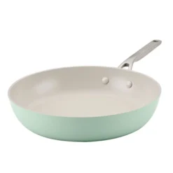 KitchenAid Hard Anodized 12.25" Nonstick Ceramic Frying Pan - Pistachio -Cookware Store GUEST 7650ef2e 2a33 4016 a631 710112c3d6c8