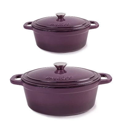 BergHOFF Neo 4Pc Cast Iron Cookware Set, 5qt. & 8qt. Dutch Ovens, Matching Lids 18 BergHOFF Neo 4Pc Cast Iron Cookware Set, 5qt. & 8qt. Dutch Ovens, Matching Lids - Image 16