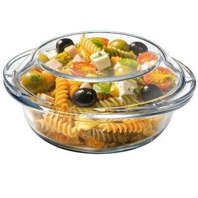 Itopfox Mini Glass Casserole Dish With Lid, Oven & Microwave Safe Bakeware, Versatile For Baking Serving & Storing Food Perfect Gift For Any Occasion 8 Itopfox Mini Glass Casserole Dish With Lid, Oven & Microwave Safe Bakeware, Versatile For Baking Serving & Storing Food Perfect Gift For Any Occasion - Image 6