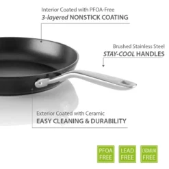 TECHEF Onyx - 10" Nonstick Frying Pan 9 TECHEF Onyx - 10" Nonstick Frying Pan -Cookware Store GUEST 78fb1f23 efe0 4e1e b150 3d6f5a1ad706