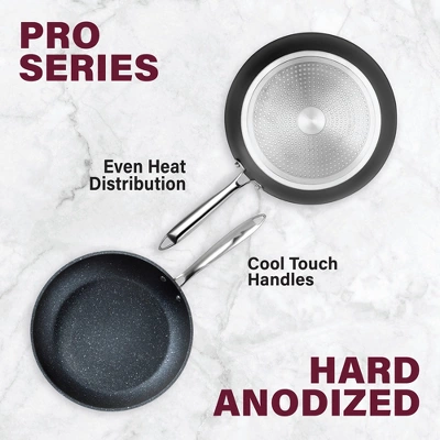 Granitestone Pro Hard Anodized 10" And 11.5" Nonstick Fry Pan Set With Stay Cool Handle 5 Granitestone Pro Hard Anodized 10" And 11.5" Nonstick Fry Pan Set With Stay Cool Handle - Image 3