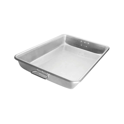 Winco Bake And Roast Pan 26 Inch X 18 Inch X 3-1/2 Inch With Handles 4 Winco Bake And Roast Pan 26 Inch X 18 Inch X 3-1/2 Inch With Handles - Image 2