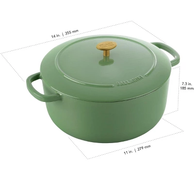 BALLARINI Bellamonte Cast Iron 7.5-qt Round Dutch Oven 4 BALLARINI Bellamonte Cast Iron 7.5-qt Round Dutch Oven - Image 2