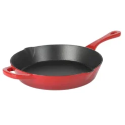Crock-Pot Artisan Enameled Cast Iron Round Skillet In Gradient Red 15 Crock-Pot Artisan Enameled Cast Iron Round Skillet In Gradient Red -Cookware Store GUEST 7b0787a4 043e 4a3e a1ed 0b362c097ef3