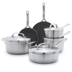 GreenPan GP5 Stainless Steel 5-PLY Healthy Ceramic Nonstick 13pc Cookware Set PFAS-Free -Cookware Store GUEST 7bb21f52 b4a5 4c79 9399 62834d782ac7
