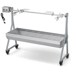 Mojgar 46" BBQ Grills Charcoal Grill For Camping Stainless Steel Grill, 176 Lbs Rotisserie Grill Roaster With 25W Motor -Cookware Store GUEST 7c58908f 7437 419f 970e 4a85dc6605c2