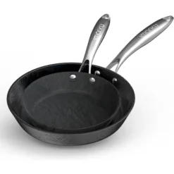 Imarku Professional Cooking Utensils , Nonstick Cast Iron Skillets 2pcs, 8 Inch, 10 Inch, Frying Pizza Pans , Steak Pans, Dishwasher Safe,Free-PFOA -Cookware Store GUEST 7d9c7f82 9337 42ee ac08 fac0a9557e24
