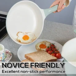 Romswi Cast Aluminum Kitchen Pots And Pans Set, 23pc Ceramic Nonstick Cookware With Utensils, Induction Compatible, Oven & Dishwasher Safe -Cookware Store GUEST 7dc5407c 0a4d 4c9d b2d4 2a8ef06e72af