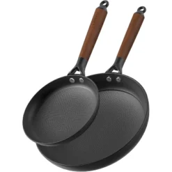 LAMFO Professional Cooking Utensils Set , 2 Pieces 8&12Inch Cookware Set Cast Iron Skillets, PFAS-Free, Nonstick Pizza Pans, Oven&Dishwasher Safe 13 LAMFO Professional Cooking Utensils Set , 2 Pieces 8&12Inch Cookware Set Cast Iron Skillets, PFAS-Free, Nonstick Pizza Pans, Oven&Dishwasher Safe -Cookware Store GUEST 7dddd6d5 ab27 4945 b16f 59a28f810a4a
