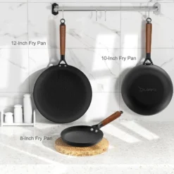 LAMFO Professional Cooking Utensils Set , 3 Pieces 8&10&12 Inch Cookware Set Cast Iron Skillets, PFAS-Free, Nonstick Pizza Pans, Oven&Dishwasher Safe 14 LAMFO Professional Cooking Utensils Set , 3 Pieces 8&10&12 Inch Cookware Set Cast Iron Skillets, PFAS-Free, Nonstick Pizza Pans, Oven&Dishwasher Safe -Cookware Store GUEST 7f56f98d ae6b 4273 b61b fa943176d128