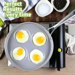 TECHEF CeraTerra - Ceramic Nonstick 4-Cup Multi Egg Pan -Cookware Store GUEST 7fc6198e ad98 4211 b5b3 5de813ac343a