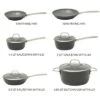 Sur La Table Kitchen Essentials Cool Commune Hard Anodized 10 Piece PFA Free Ceramic Non Stick Interior Cookware Set -Cookware Store GUEST 7fe9cc20 618f 4cd5 bb65 8e977a7df900