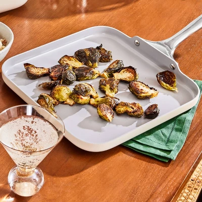 Caraway Home 11.02" Nonstick Square Flat Griddle Fry Pan 5 Caraway Home 11.02" Nonstick Square Flat Griddle Fry Pan - Image 3