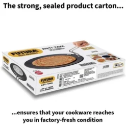 Hawkins Futura 10.25" Hard Anodized Concave Tava Griddle: Aluminum Surface, Induction & Gas Compatible, Hand Wash -Cookware Store GUEST 81b91652 5bd9 43f4 b7c6 eed468d3b5b1