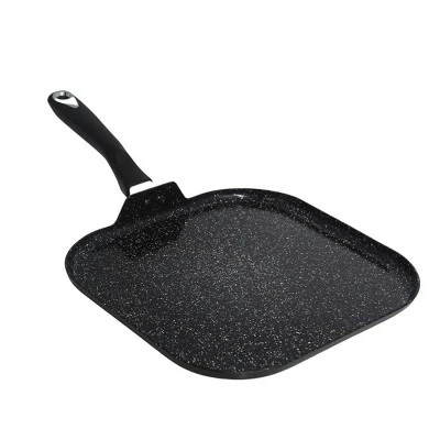 IMUSA 11" Ceramic Bistro Square Griddle Black: Pancake & Tortilla Stovetop Griddle, Aluminum, Hand Wash 9 IMUSA 11" Ceramic Bistro Square Griddle Black: Pancake & Tortilla Stovetop Griddle, Aluminum, Hand Wash - Image 7