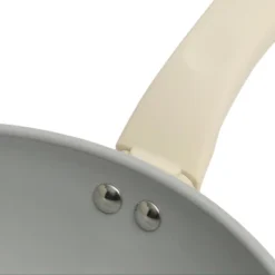 Gibson Home Barnsdall 12 Inch Nonstick Aluminum Frying Pan In Linen -Cookware Store GUEST 821be92b 0fdb 4d70 9c25 df1e55a67c2a