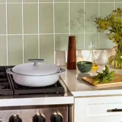 Caraway Home Enameled Cast Iron Braiser With Lid -Cookware Store GUEST 8390eaa0 fa84 453f a44f 211db0327bee