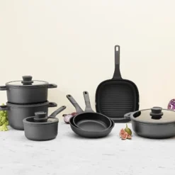 BergHOFF Leo Stone+ Non-stick Ceramic Frying Pan, Recycled Cast Aluminum 16 BergHOFF Leo Stone+ Non-stick Ceramic Frying Pan, Recycled Cast Aluminum -Cookware Store GUEST 83e44136 021c 4385 b056 5112fd01357c 1