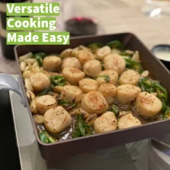 TECHEF Tamagoyaki Japanese Omelette Pan/Egg Pan - Large/Purple