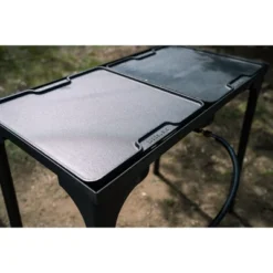 Stansport Pre-Seasoned Cast Iron Griddle With Lid Lifting Hole - 15" Surface -Cookware Store GUEST 85d6c12c 6328 4ef8 bc2c 580a36b7d4d3