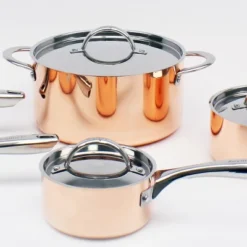 BergHOFF Copper Tri-Ply 6Pc Cookware Set, Matching Lids, Polished -Cookware Store GUEST 8658d579 456d 476e 813b b6d94d5b7f1e