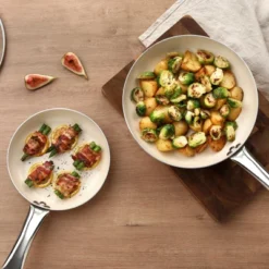 KOCH SYSTEME CS Ceramic Nonstick Aluminum Frying Pan With Stainless Steel Handle, White 21 KOCH SYSTEME CS Ceramic Nonstick Aluminum Frying Pan With Stainless Steel Handle, White -Cookware Store GUEST 8662308d db11 473e 93c4 db27297c5588