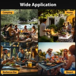 Mojgar 46" BBQ Grills Charcoal Grill For Camping Stainless Steel Grill, 176 Lbs Rotisserie Grill Roaster With 25W Motor -Cookware Store GUEST 86d3d8b7 a25d 4d35 a080 b71e8b37dc49