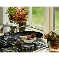 Scanpan Haptiq Stainless Steel Nonstick 10.25-Inch Fry Pan 10 Scanpan Haptiq Stainless Steel Nonstick 10.25-Inch Fry Pan -Cookware Store GUEST 87ba65d7 e750 4422 9d0f a258cd6fa569