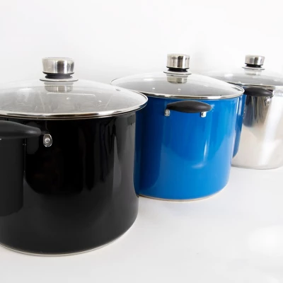 Lehman's 21.5-Quart Water Bath Canner With Pressure Gauge, Durable Stainless Steel Stockpot For Home Canning And Preserving 6 Lehman's 21.5-Quart Water Bath Canner With Pressure Gauge, Durable Stainless Steel Stockpot For Home Canning And Preserving - Image 4