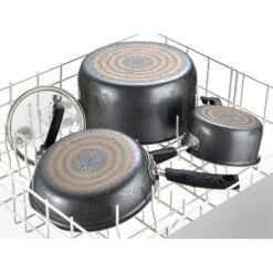 T-fal 12pc Signature Titanium Nonstick Cookware Set Dark Gray: Safe Nonstick, Tempered Glass Lids, Oven-Safe, Ergonomic Handles 20 T-fal 12pc Signature Titanium Nonstick Cookware Set Dark Gray: Safe Nonstick, Tempered Glass Lids, Oven-Safe, Ergonomic Handles -Cookware Store GUEST 8a77f04e 9226 4eff 92af 3a2c122c0183