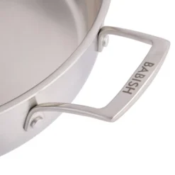 Babish Tri-Ply Stainless Steel Professional Grade Saute Pan W/Lid, 5-Quart 10 Babish Tri-Ply Stainless Steel Professional Grade Saute Pan W/Lid, 5-Quart -Cookware Store GUEST 8abc87af 606c 4778 92fc 8fa2933d7dc6