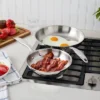 Henckels Aragon 2-pc Stainless Steel Fry Pan Set