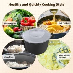 Itopfox Professional Large Microwave Cookware, Rice Cooker & Steamer For Vegetables, Safe Mixing & Serving Bowls, Food Storage Container, BPA Free 11 Itopfox Professional Large Microwave Cookware, Rice Cooker & Steamer For Vegetables, Safe Mixing & Serving Bowls, Food Storage Container, BPA Free -Cookware Store GUEST 8cc9fe77 510e 414f 9ba6 d1c4606f6e3c